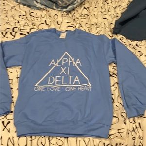 Alpha Xi delta crew neck